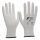 Arbeitshandschuhe | Nitras Nylonhandschuhe, weiße Strickhandschuhe | Gr. 6 - 10