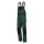 Arbeitshose Nitras Motion Tex Light Latzhose | grün | 245 g/qm | Gr. 24 - 110