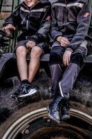 Nitras Motion Tex Kids Winter-Softshelljacke | ab Gr. 98/104 | Arbeitsjacke | schwarz