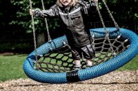 Nitras Motion Tex Kids Winter-Softshelljacke | ab Gr. 98/104 | Arbeitsjacke | schwarz