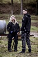 Arbeitsjacke Nitras Motion Tex Light Windbreaker | Gr. XS - 5XL | Softshell-Material | schwarz
