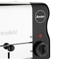 Rowlett Esprit 2 Slot Toaster Jet Black | Edelstahl | mit Sandwichkäfig