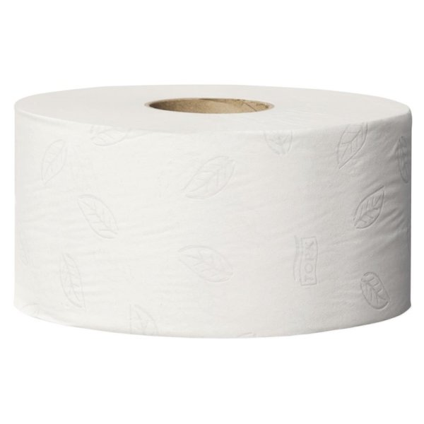 Tork Mini Jumbo Toilettenpapier | 2-lagig | weiß | 12 Rollen
