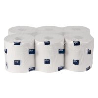 Tork Handtuchrollen für Innenabrollung - weiß - 2-lagig - 6 Rollen