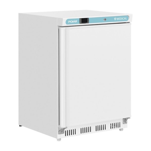 Polar Medizin-Kühlschrank | 128L mit Tür | Stahl | abschließbar