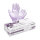Einweghandschuhe Fancy Violet - puderfrei - Gr. XS - L - 1000 Nitrilhandschuhe