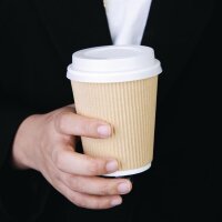 Einwegdeckel für 23cl Fiesta Coffee To Go Becher - 50 Deckel