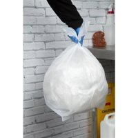 Jantex Pedaleimerbeutel | weiß | 25L | 1000 Abfallsäcke