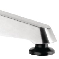 Bolero quadratischer Tisch Eschenholz - 1 Bein - 70cm
