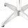 Bolero quadratischer Tisch Eschenholz - 1 Bein - 70cm