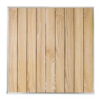 Bolero quadratischer klappbarer Tisch Eschenholz - 1 Bein...