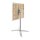 Bolero quadratischer klappbarer Tisch Eschenholz - 1 Bein - 60cm