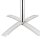 Bolero quadratischer klappbarer Tisch Eschenholz - 1 Bein - 60cm
