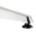 Bolero quadratischer Bistrotisch - Edelstahl - silber - 70 x 70cm