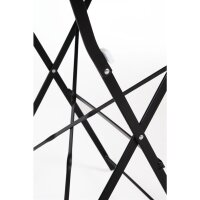 Bolero quadratischer klappbarer Terrassentisch - Holzimitat - 60cm