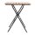 Bolero quadratischer klappbarer Terrassentisch - Holzimitat - 60cm