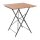 Bolero quadratischer klappbarer Terrassentisch - Holzimitat - 60cm