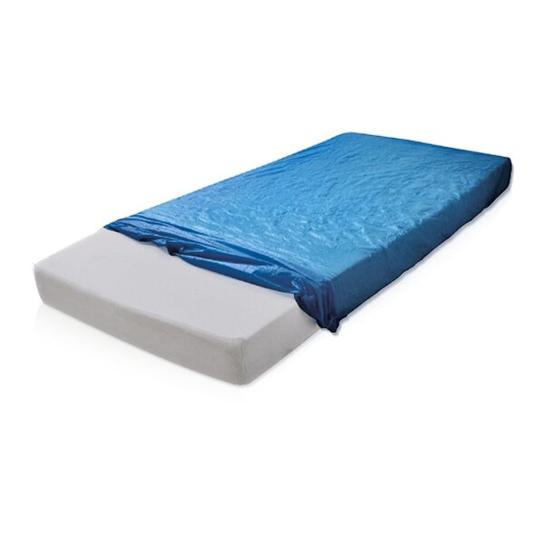 MaiMed – Mattress Cover - 100 Matratzenschoner - blau/schwarz