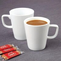 Kaffeebecher Olympia Athena - 28,5 cl - 12 Becher - Porzellan spülmaschinenfest