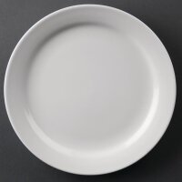 Teller Olympia Athena - rund - schmaler Rand - 16,5cm - 12 Teller - Porzellan