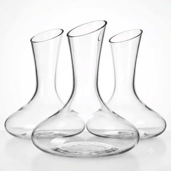 Olympia Dekantierkaraffe 750 ml  - 3 Stück - Glaskaraffe