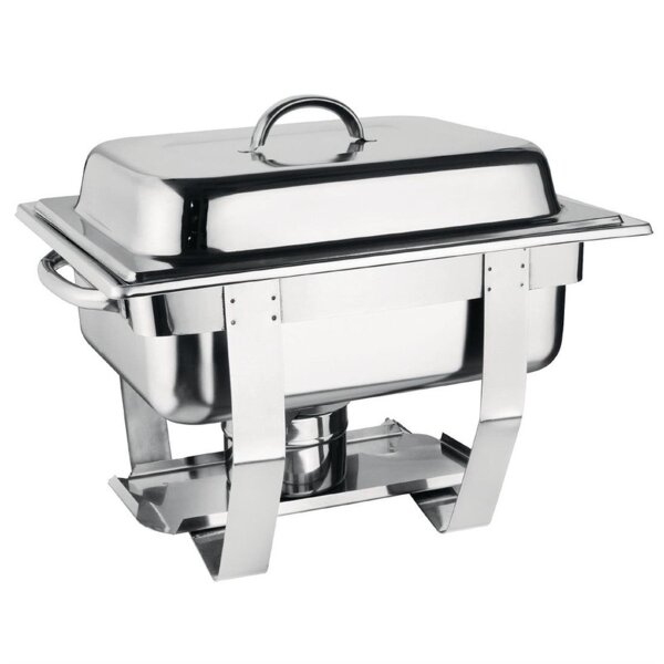 Olympia Milan Chafing-Dish - 1 Speisenbehälter - Edelstahl
