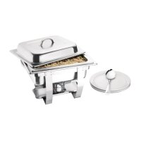 Olympia Milan Chafing-Dish - 1 Speisenbehälter - Edelstahl