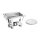 Olympia Milan Chafing-Dish - 1 Speisenbehälter - Edelstahl