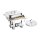Olympia Milan Chafing-Dish - 1 Speisenbehälter - Edelstahl