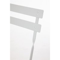 Bolero klappbare Terrassenstühle | Stahl | grau | 2 Stühle
