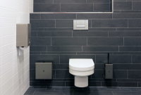 Qbic-Line Toilettenbürstenhalter - Edelstahl - WC-Bürstenhalter