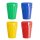 Olympia Kristallon Becher - 26cl - 12 Trinkbecher - verschiedene Farben