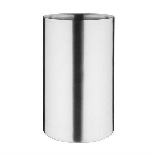 Flaschenkühler Olympia - gebürsteter Edelstahl - 20 x 12(Ø)cm - 6 Stück