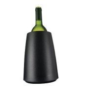 Vacu-Vin Flaschenkühler | schwarz | 20,8 x 15,5(Ø)cm