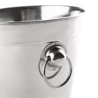 Comas 18/10 Eiseimer - 1,4L - Edelstahl - 6 Eimer