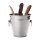 Comas 18/10 Eiseimer - 1,4L - Edelstahl - 6 Eimer