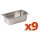 Vogue GN-Behälter Set 9 x GN1/3 100mm | Edelstahl | 9 Behälter