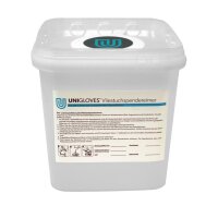 Unigloves Vliestuchspendereimer 5 L + Vliestuchrolle...