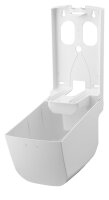 PlastiQline Putzrollenspender MINI - Handtuchspender - Kunststoff - weiß