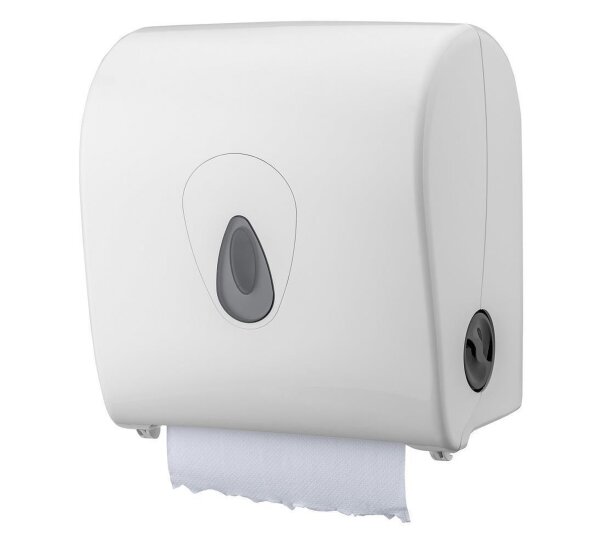 PlastiQline Handtuchrollenspender MINI - Kunststoff - weiß - Handtuchspender