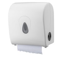 PlastiQline Handtuchrollenspender MINI - Kunststoff - weiß - Handtuchspender