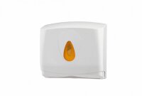 PlastiQline Papierhandtuchspender MINI - Kunststoff - weiß - Handtuchspender