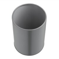 Olympia galvanisierter Besteckbecher - grau - Kunststoff...