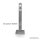 Euraneg Desinfektionssäule SD110 - Edelstahl - 450x1400x450mm