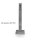 Euraneg Desinfektionssäule SD110 - Edelstahl - 450x1400x450mm