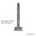 Euraneg Desinfektionssäule SD110 - Edelstahl - 450x1400x450mm