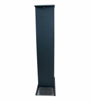 Euraneg Desinfektionssäule SD115 mit Fußbedienung aus Stahl  - schwarz