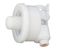 PlastiQline Schaumseifenspender - 900 ml - Kunststoff - Farbfenster rot