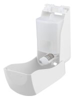 PlastiQline Seifenspender - 900 ml - Kunststoff - weiß - Wandspender
