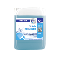 MEDIzid 04 Glasreiniger - 12 x 1 L oder 1 x 10 L - gebrauchsfertiger Reiniger